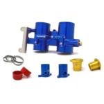 Σώμα γκαζιού JETPRIME μαζι με χωνια 38mm Ø οβάλ μεγεθυσμένο για Yamaha T-MAX 530 2012/2016 (JP ACF 3812)